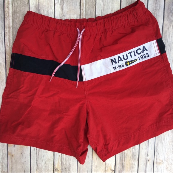 Nautica Other - Vintage Nautical Sailing Team swim trunks